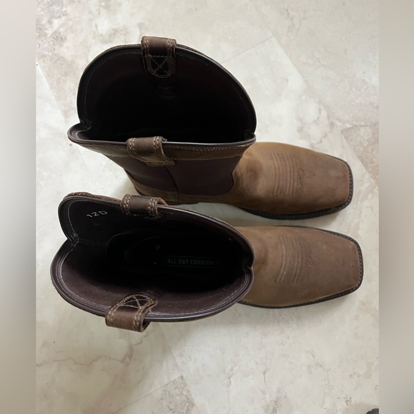 Ariat Groundbreaker Wide Square Toe Waterproof Steel Toe Work Boot - Picture 8 of 8